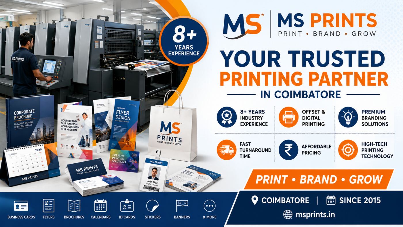 Best Printing Press in Coimbatore